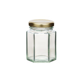 KitchenCraft Homemade Hexagonal Jar w/ Twist-off Lid 110ml